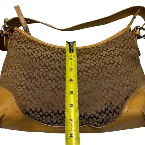 Coach Signature Logo Canvas Purse - Picture 4 of 16